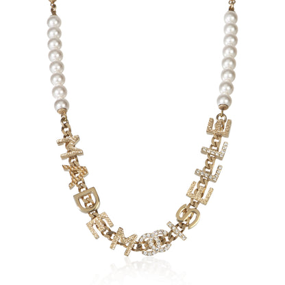 Gold-Plated 2022 Mademoiselle Necklace