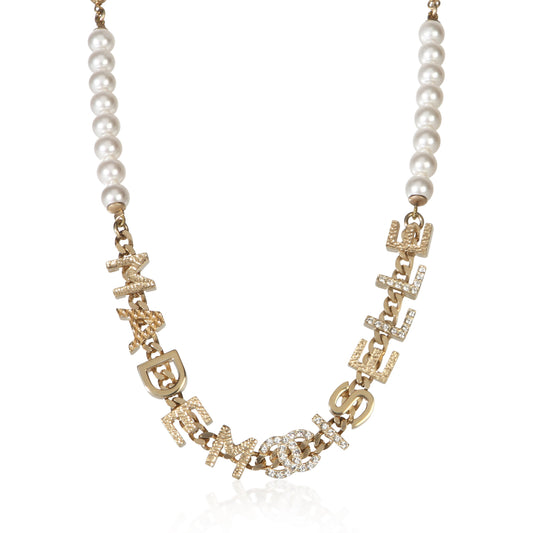 Gold-Plated 2022 Mademoiselle Necklace