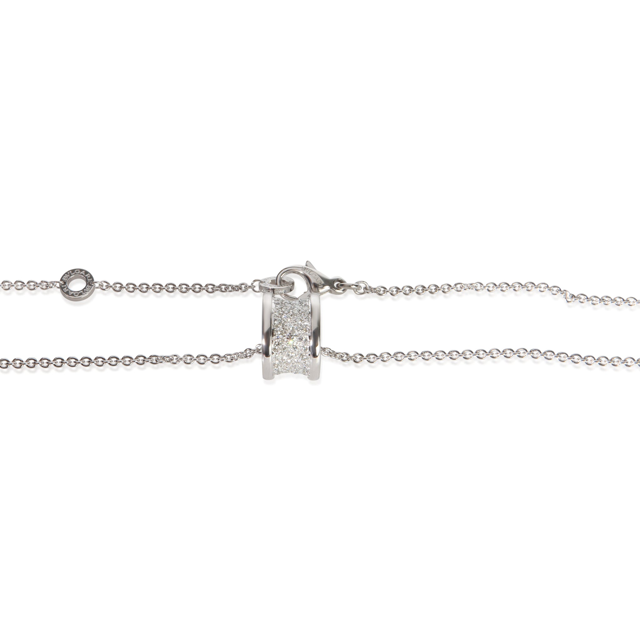 White Gold Diamond B.zero1 Pendant
