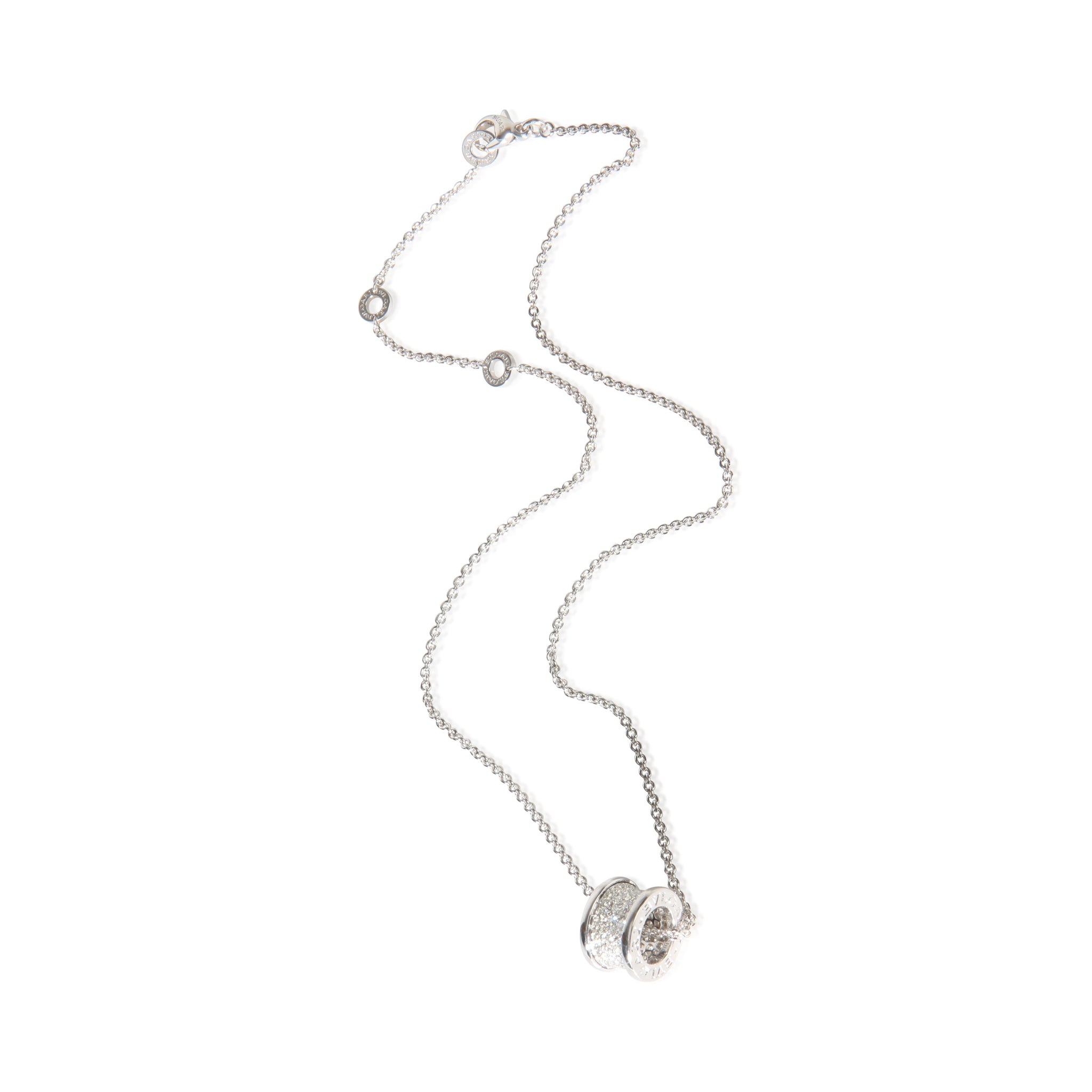 White Gold Diamond B.zero1 Pendant