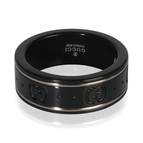 White Gold Icon Ring