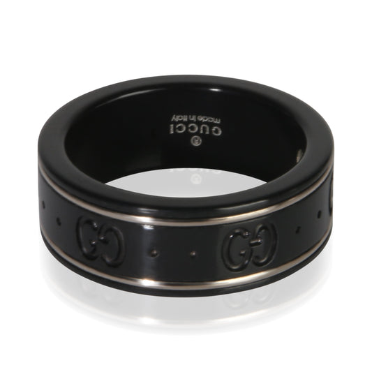 White Gold Icon Ring