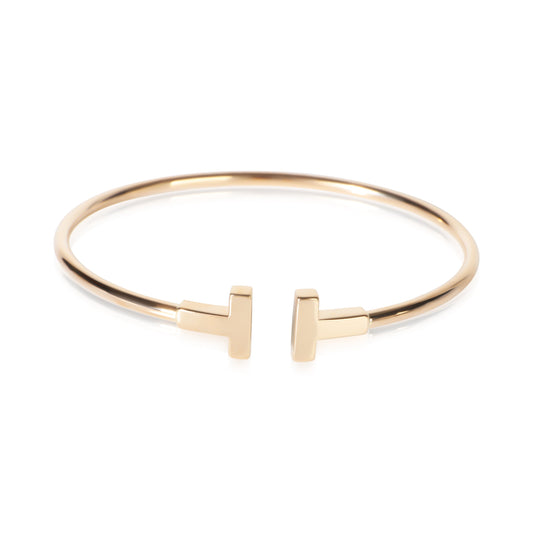 Rose Gold Tiffany T Wire Bracelet