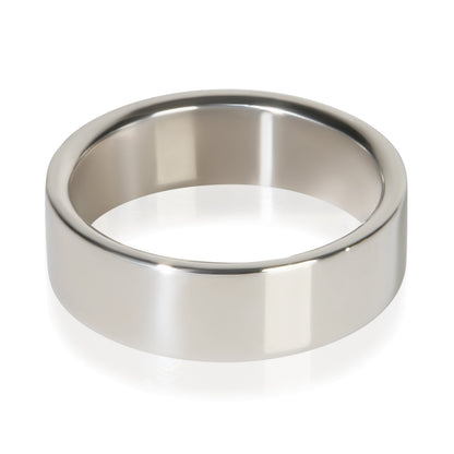 Platinum 6mm Flat Band