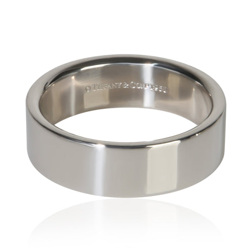 Platinum 6mm Flat Band