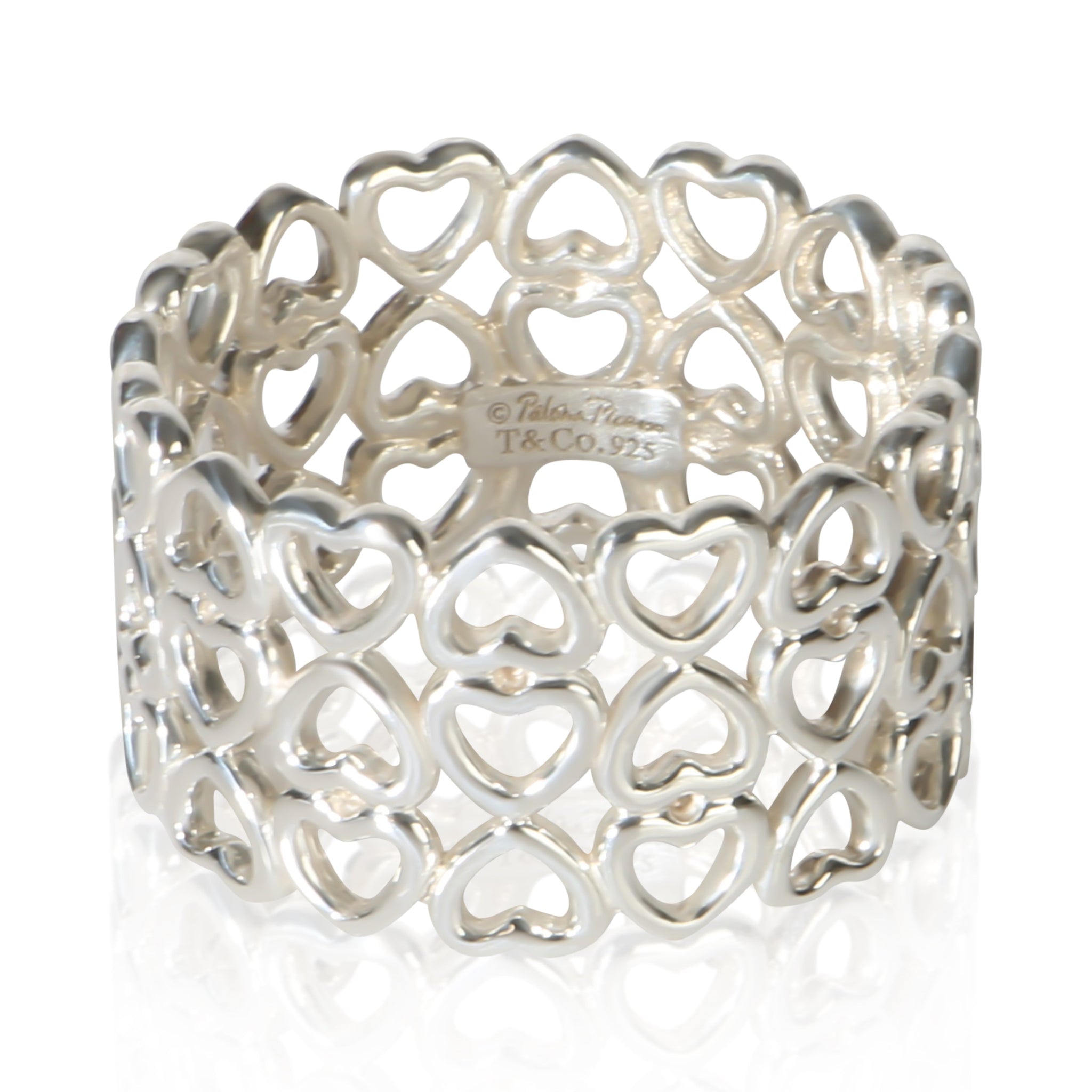 Sterling Silver Paloma Picasso Crown Of Hearts Ring