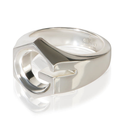 Sterling Silver G Cube Ring