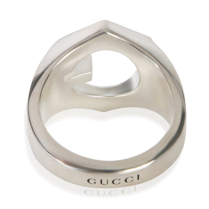 Sterling Silver G Cube Ring