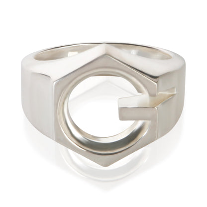 Sterling Silver G Cube Ring