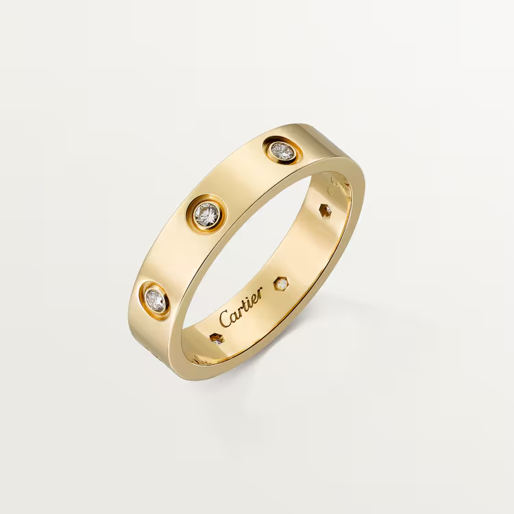 CARTIER - 8 DIAMOND LOVE RING