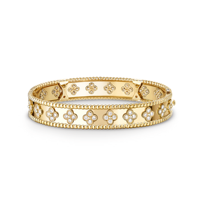 Perlée clovers bracelet, medium model