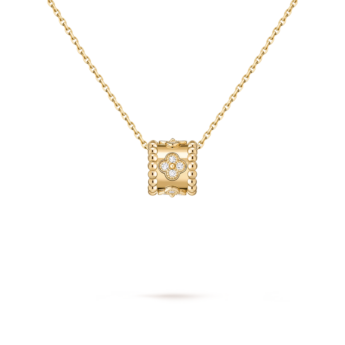 Perlée clovers pendant