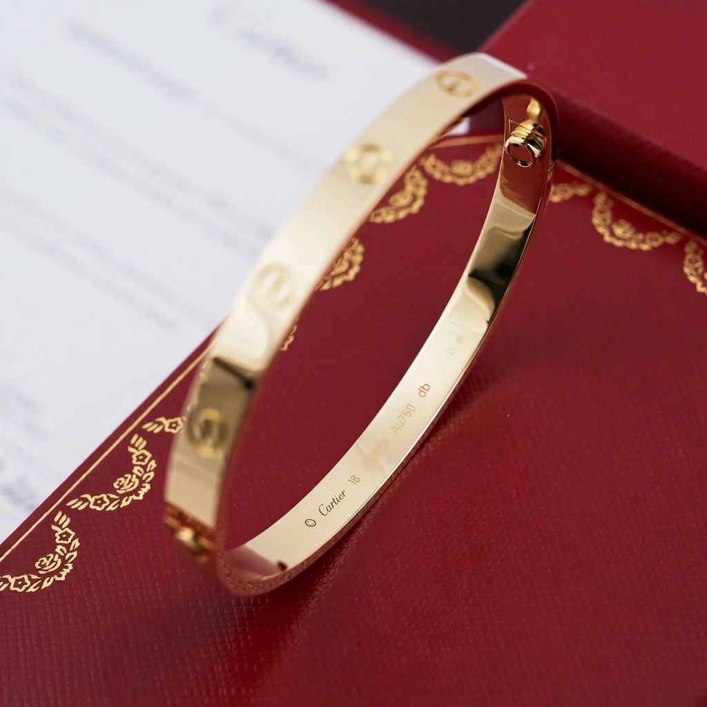 PLAIN BANGLE BRACELET LOVE bracelet, medium model