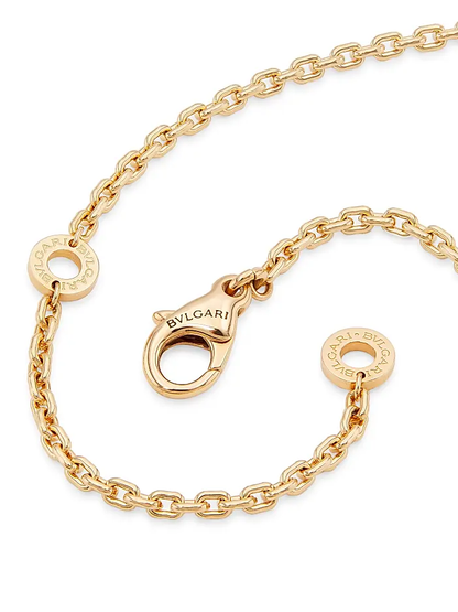 BULGARI  B.zero1 18K Rose Gold & Diamond Pendant Necklace