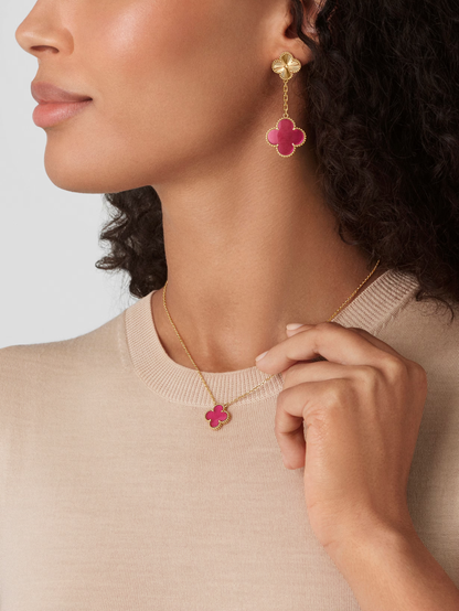 Magic Alhambra earrings, 2 motifs