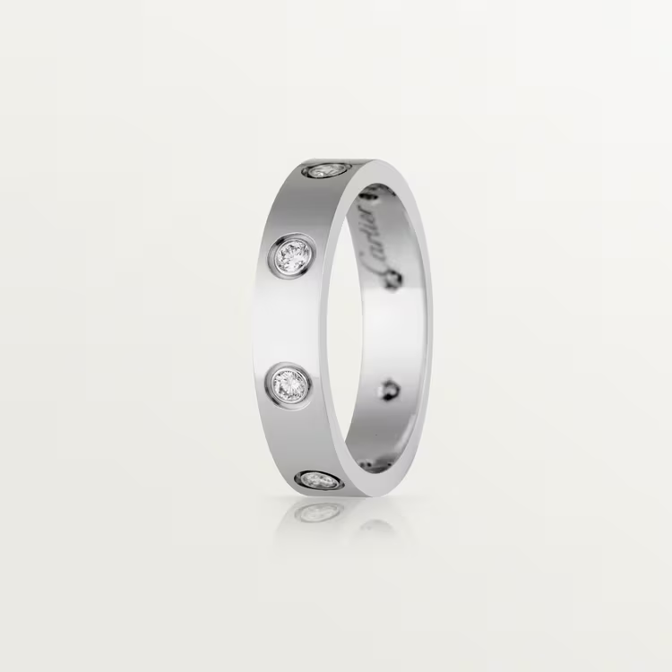 CARTIER - 8 DIAMOND LOVE RING