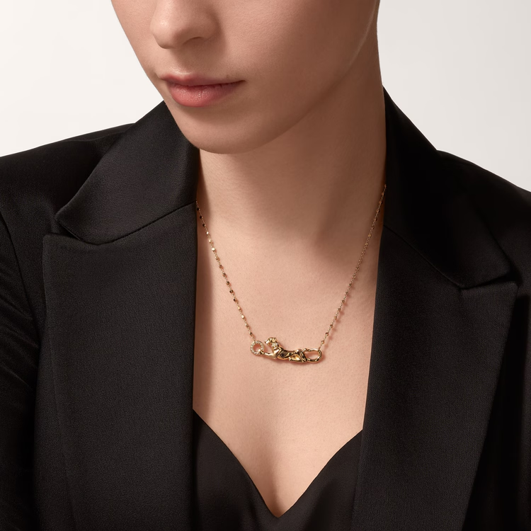 Panthère de Cartier pendant, diamonds