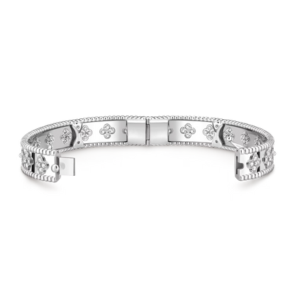 Perlée clovers bracelet, medium model
