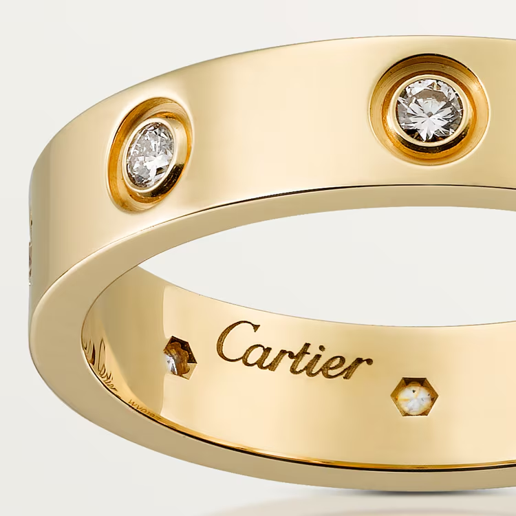 CARTIER - 8 DIAMOND LOVE RING