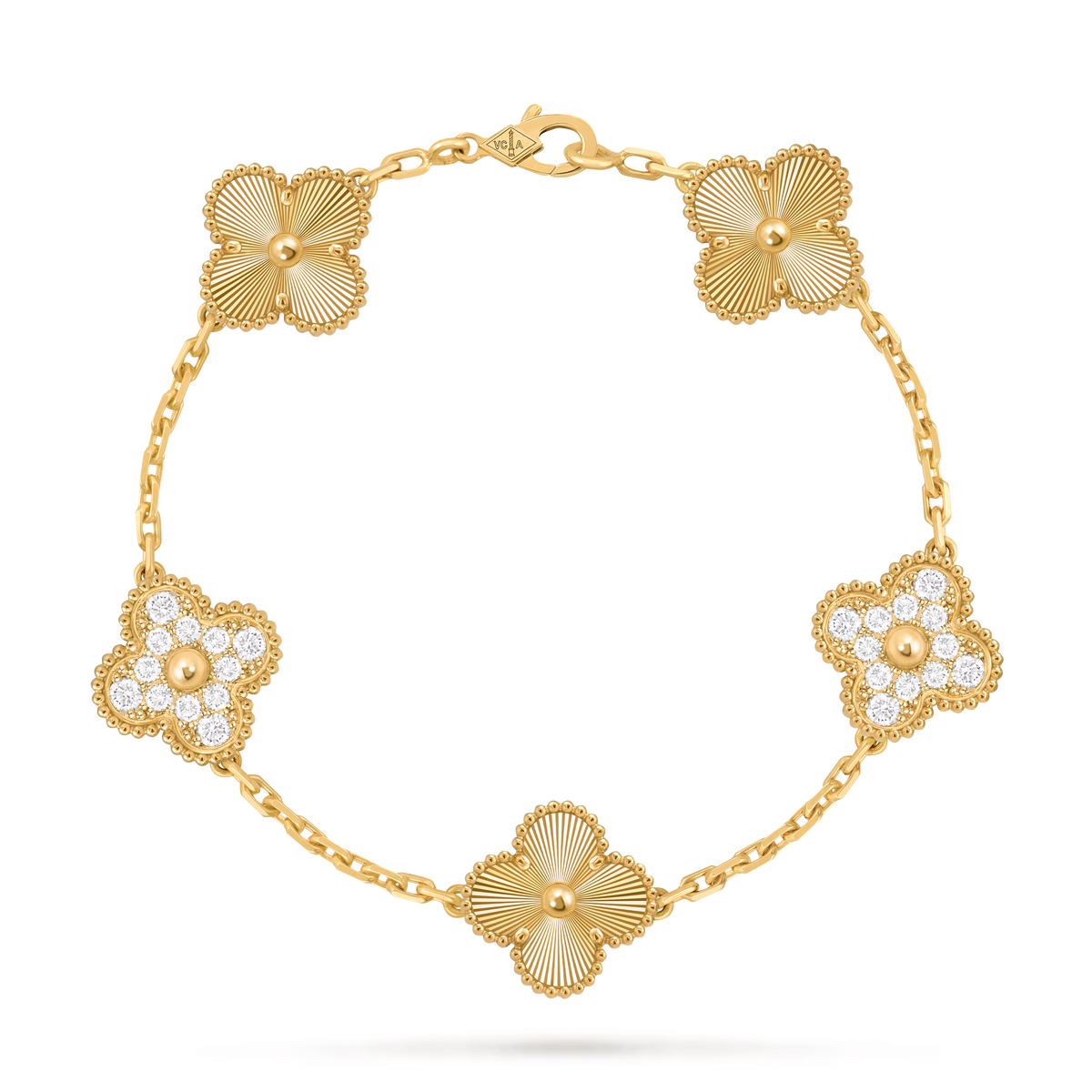 Vintage Alhambra bracelet, 5 motifs