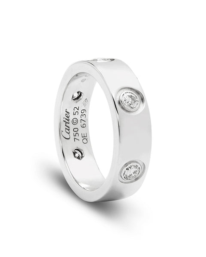 CARTIER - 8 DIAMOND LOVE RING