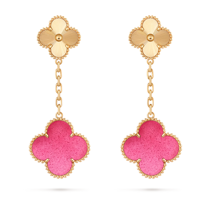 Magic Alhambra earrings, 2 motifs