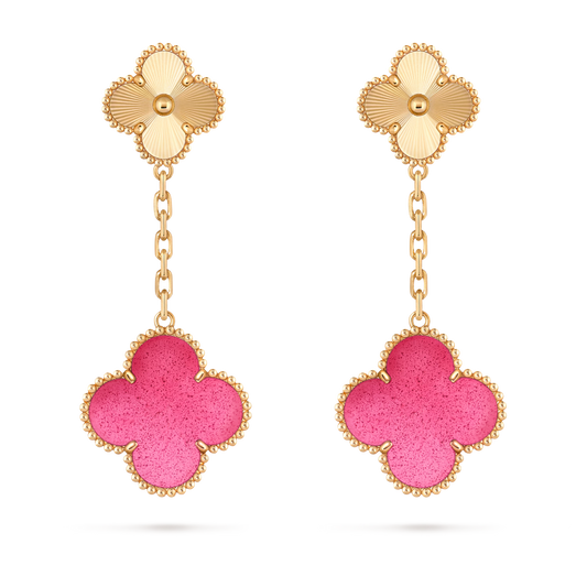 Magic Alhambra earrings, 2 motifs
