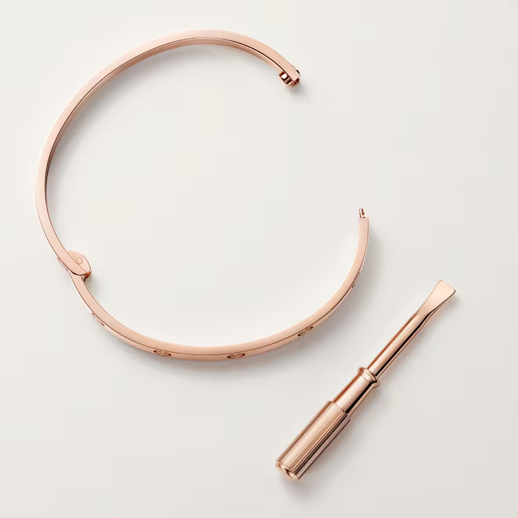 PLAIN BANGLE BRACELET LOVE bracelet, medium model