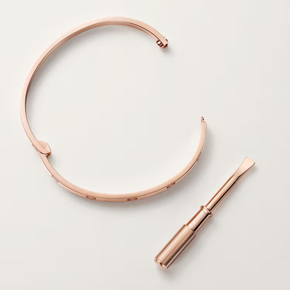 PLAIN BANGLE BRACELET LOVE bracelet, medium model