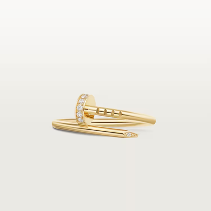 Juste un Clou ring, small model, diamonds