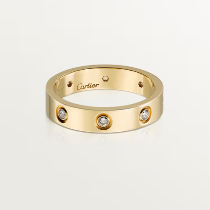 CARTIER - 8 DIAMOND LOVE RING