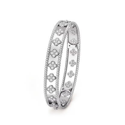 Perlée clovers bracelet, medium model