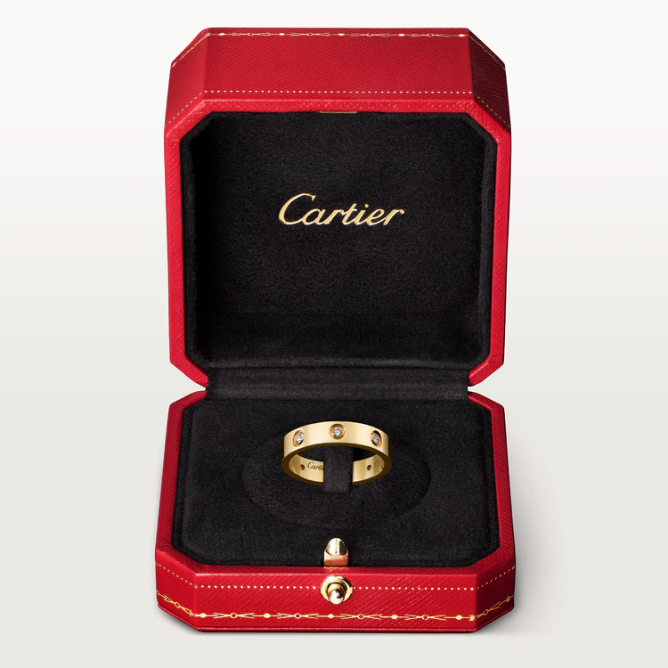 CARTIER - 8 DIAMOND LOVE RING