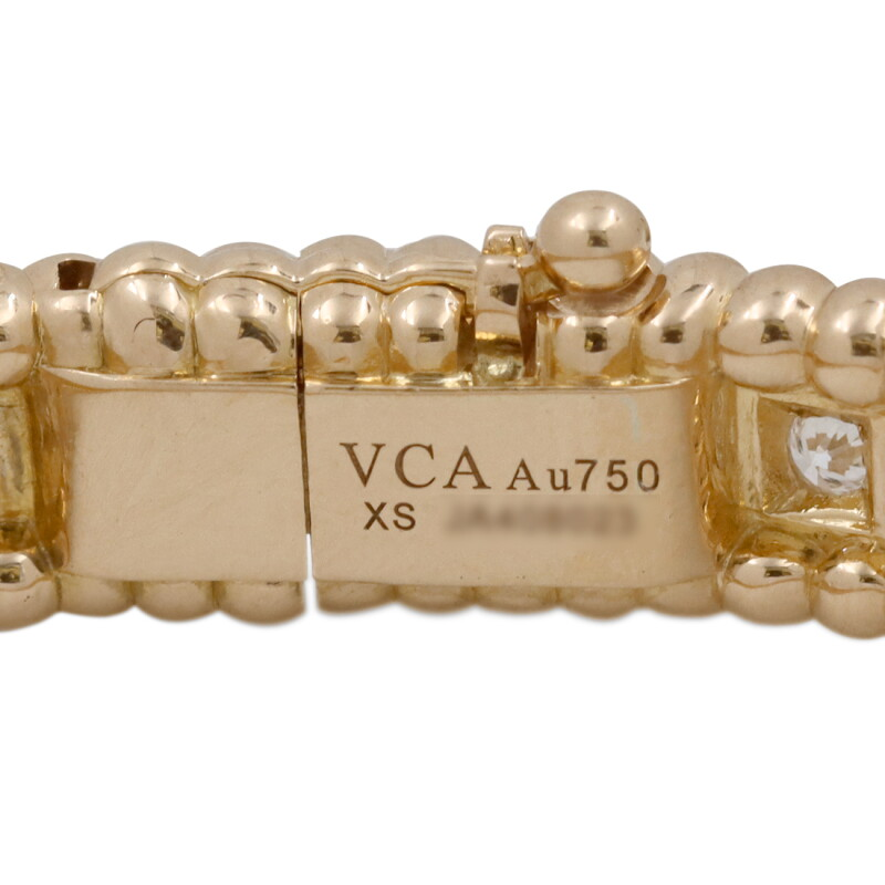 18K White-Yellow Gold Bujukan Diamond Bangle