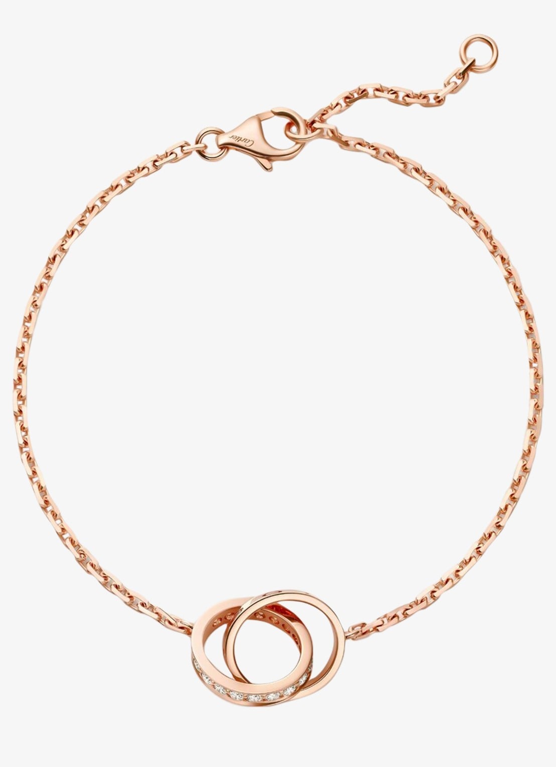 Tiffany & Co. 1837 18K Gold Interlocking Circles Bracelet