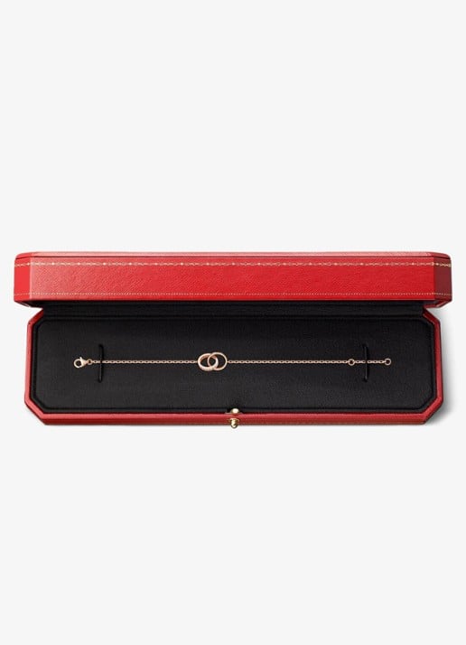 Tiffany & Co. 1837 18K Gold Interlocking Circles Bracelet