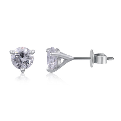 0.52 ctw White Gold Lab-Grown Diamond Earrings