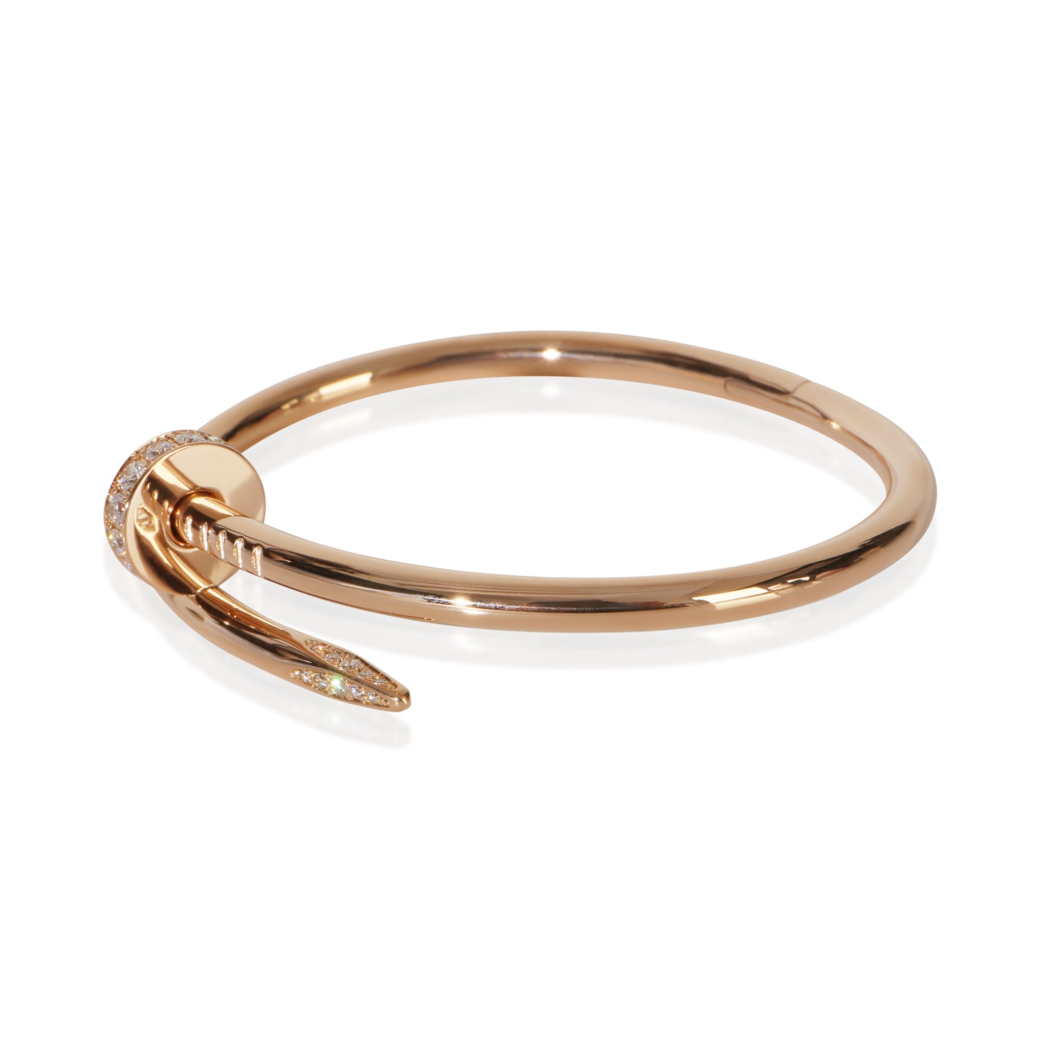 Rose Gold Diamond Juste Un Clou Bracelet