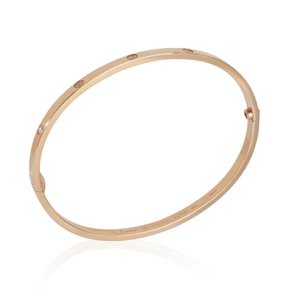 Rose Gold Diamond Small Model Love Bracelet