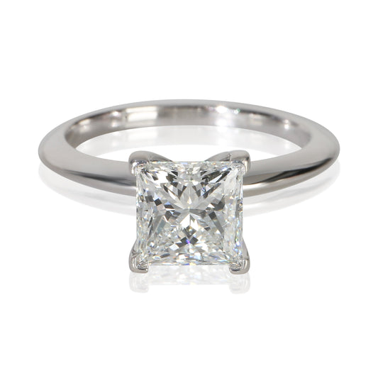 1.56 ct Princess Diamond Engagement Ring