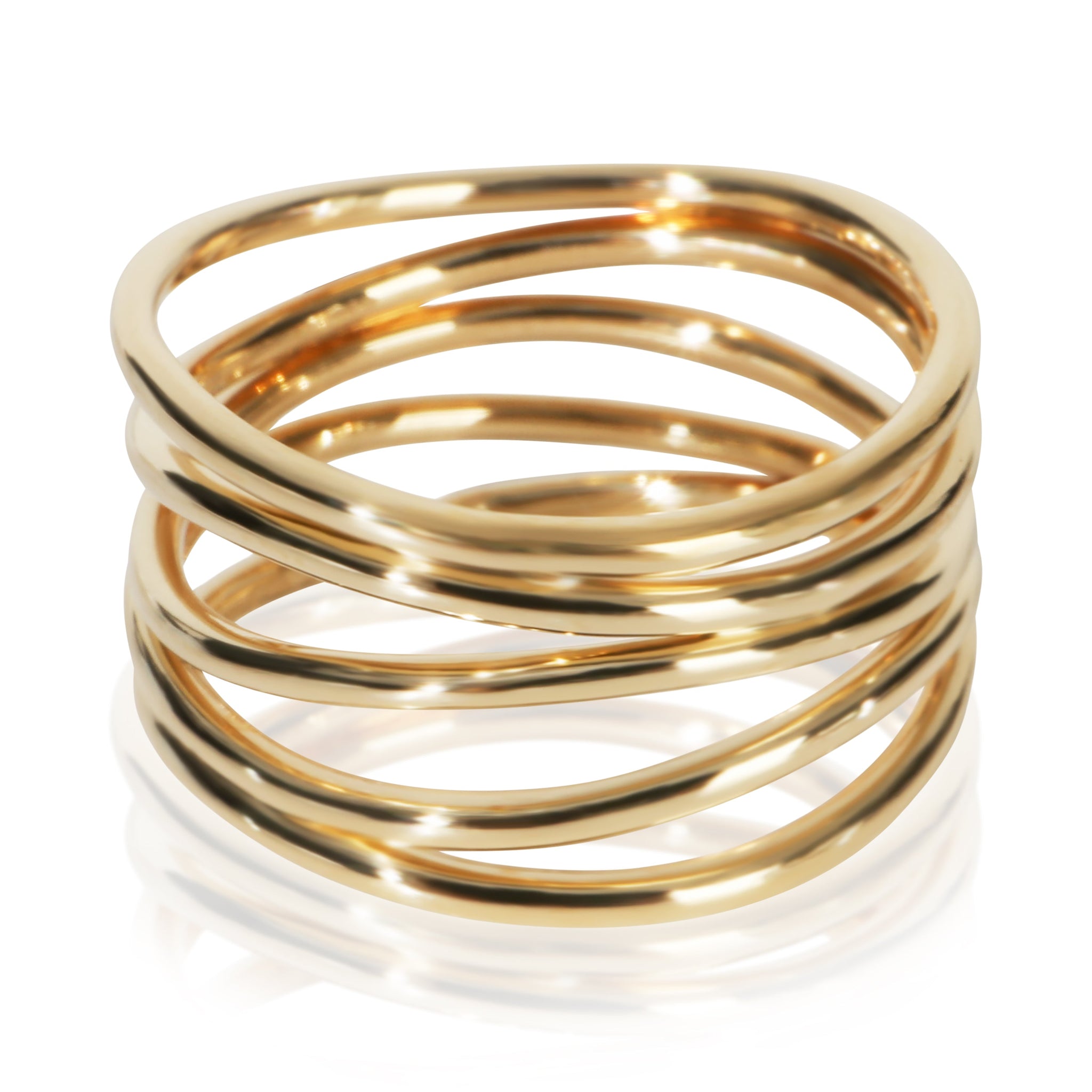 Yellow Gold  Elsa Peretti Wave Ring