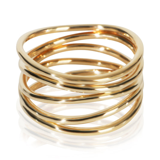 Yellow Gold  Elsa Peretti Wave Ring