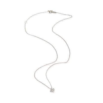 Platinum Diamond Lace Pendant