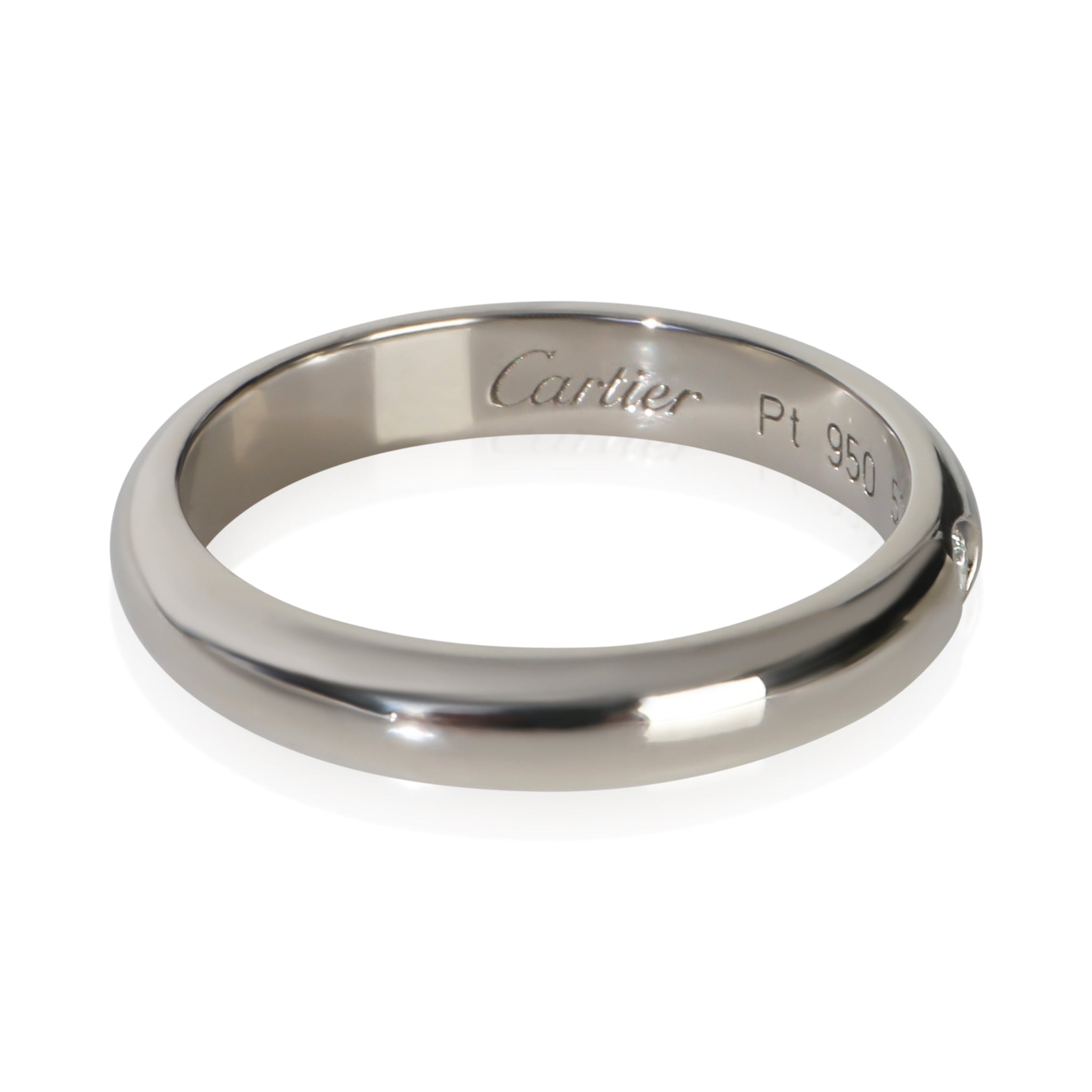 Platinum Diamond 1895 Band