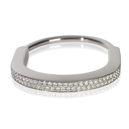White Gold Diamond Lock Bracelet