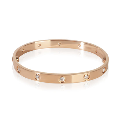 Rose Gold Diamond Love Bracelet