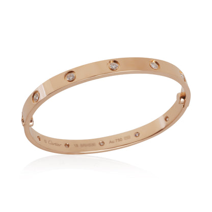 Rose Gold Diamond Love Bracelet