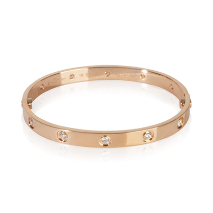 Rose Gold Diamond Love Bracelet
