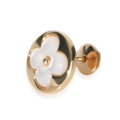 Rose Gold Mother Of Pearl Color Blossom BB Sun Single Earring