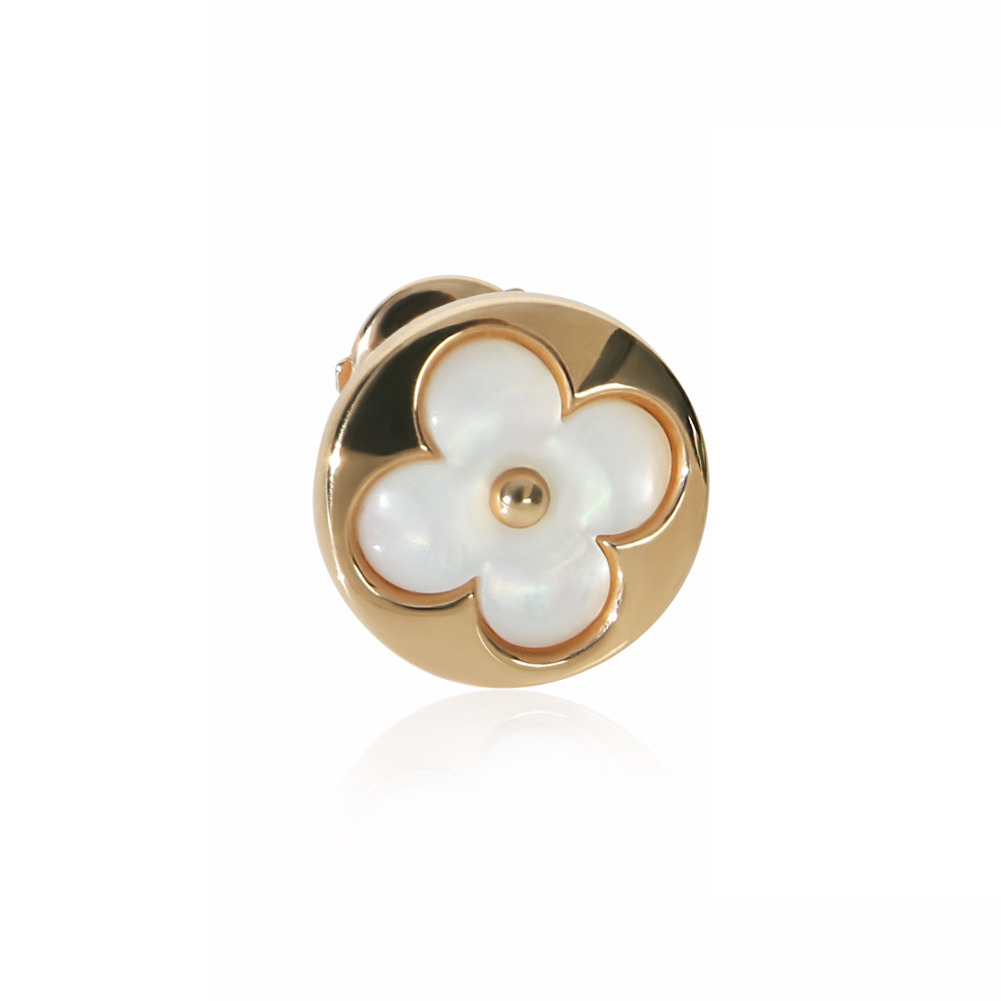 Rose Gold Mother Of Pearl Color Blossom BB Sun Single Earring